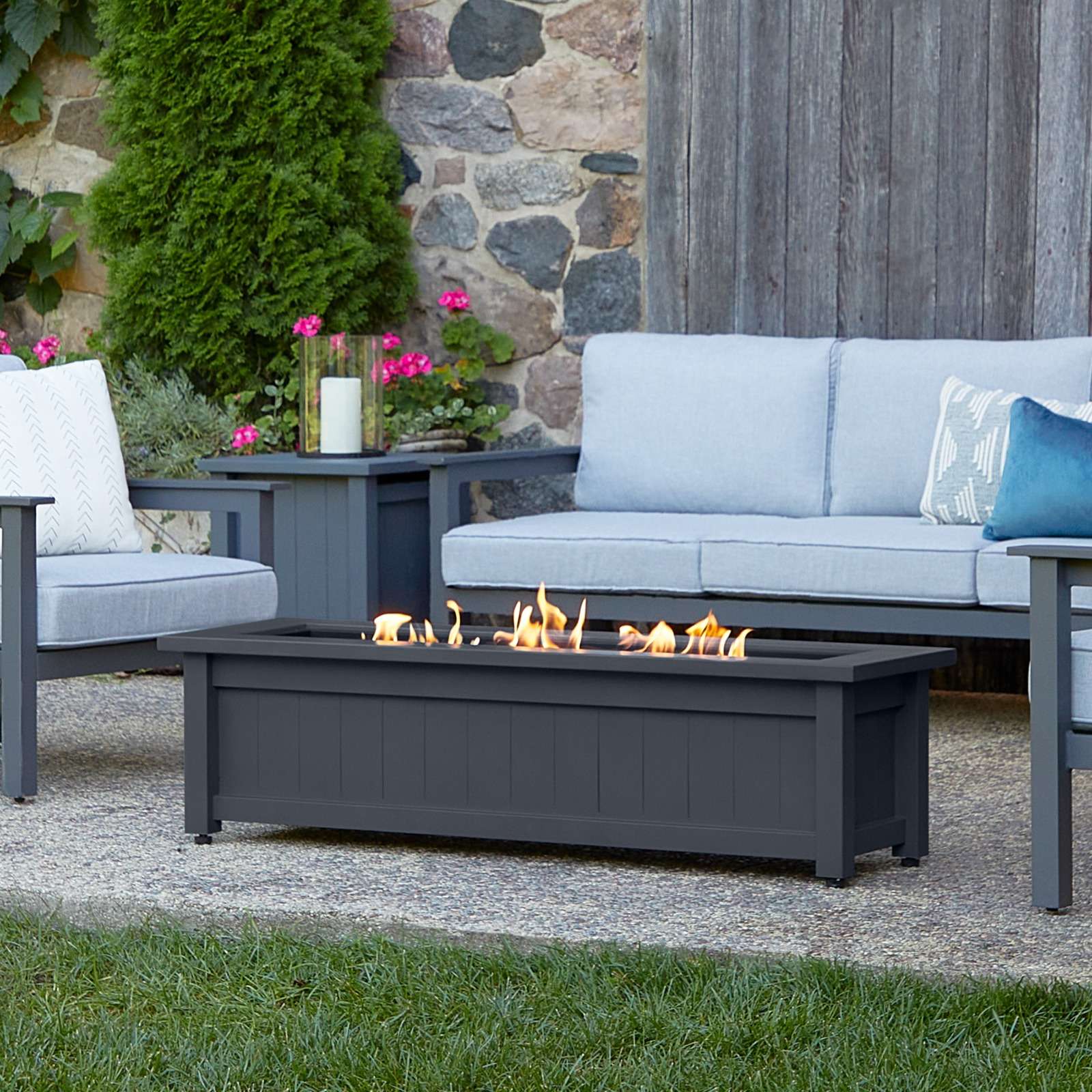 Real Flame Ortun Propane Fire Table