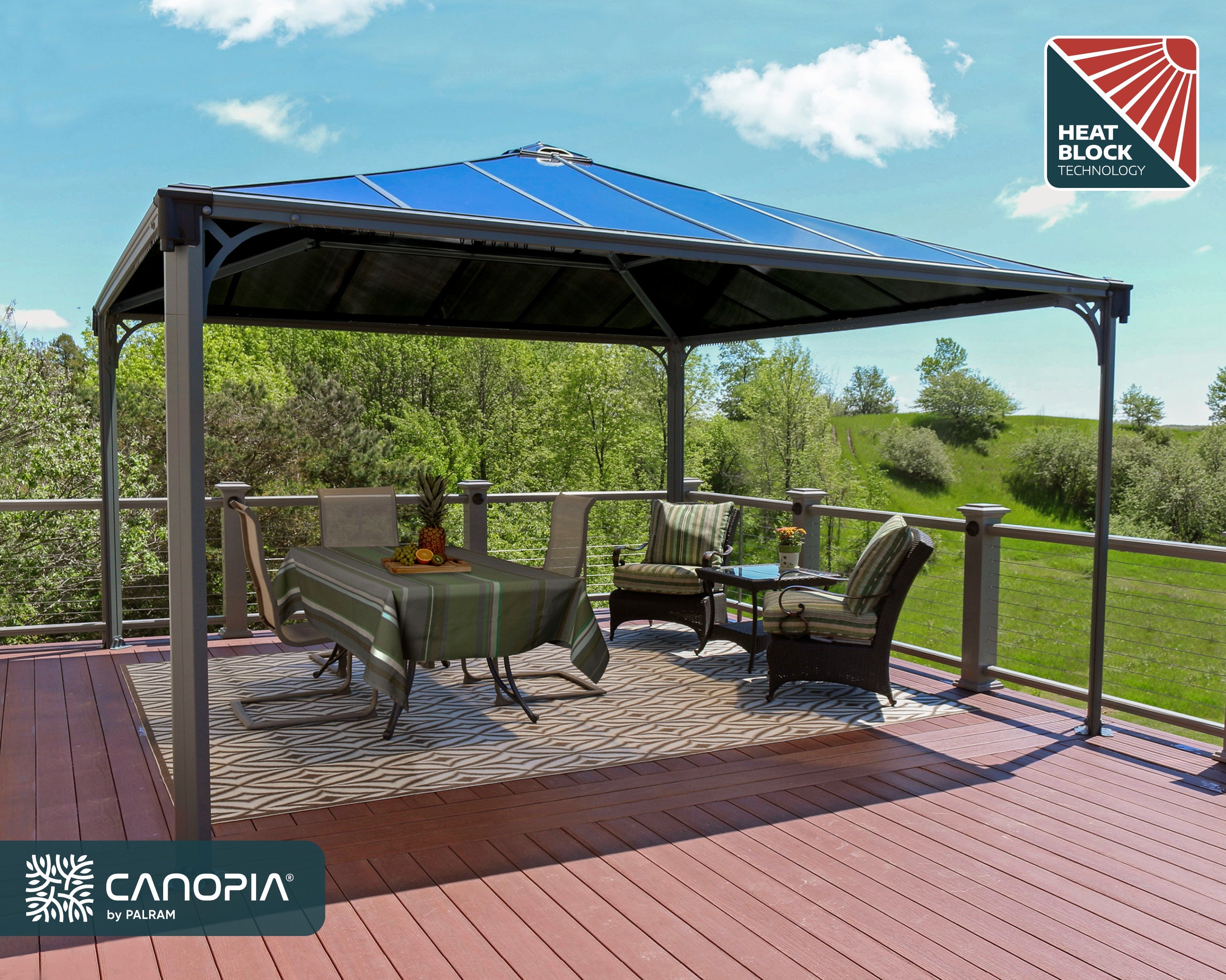 Canopia Palermo 4300 14' x 14' Gazebo