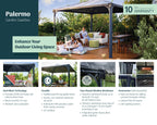 Canopia Palermo 3600 12' x 12' Gazebo