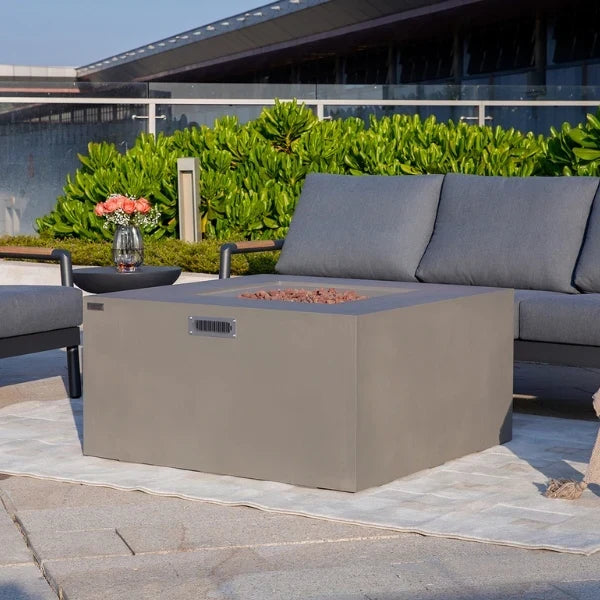 Elementi Rocky Propane Square Fire Table
