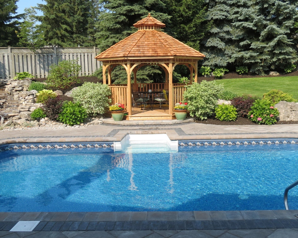 Outdoor Living Today 12′ Bayside Panelized Octagon Gazebo