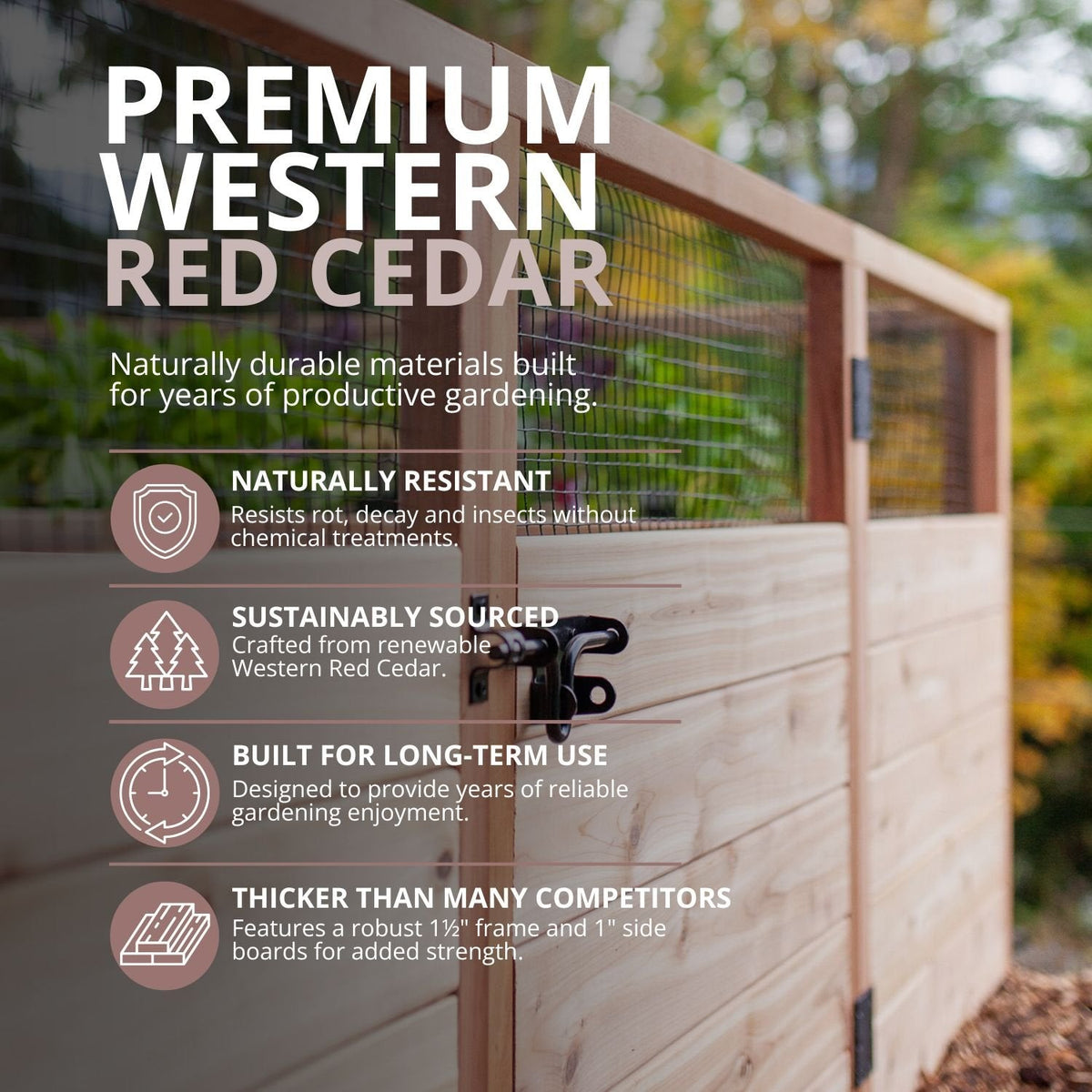 Outdoor Living Today Garden in a Box with Birdnetting Cover | 8×12