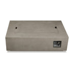 Real Flame Aegean 50" Rectangle Propane or Natural Gas Fire Pit Table