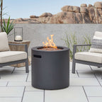 Real Flame Aegean 24" Round Fire Table