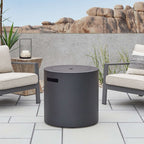 Real Flame Aegean 24" Round Fire Table