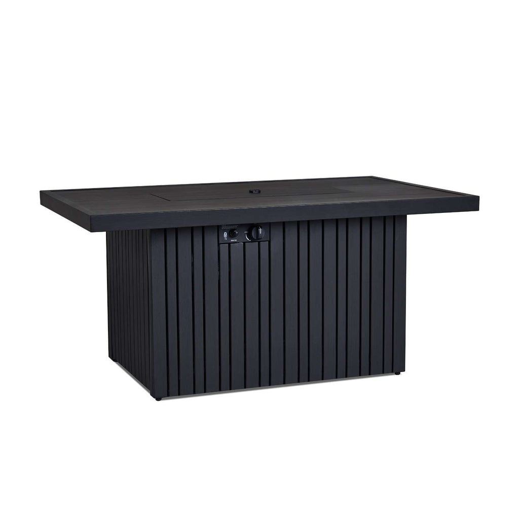 Real Flame Calvin Fire Pit Table With Hidden Propane Tank
