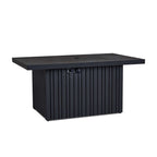 Real Flame Calvin Fire Pit Table With Hidden Propane Tank