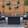 Real Flame Calvin Fire Pit Table With Hidden Propane Tank