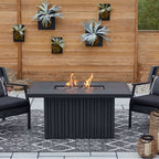 Real Flame Calvin Fire Pit Table With Hidden Propane Tank