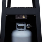 Real Flame Ferro Chiminea Fire Pit With Hidden Propane Tank