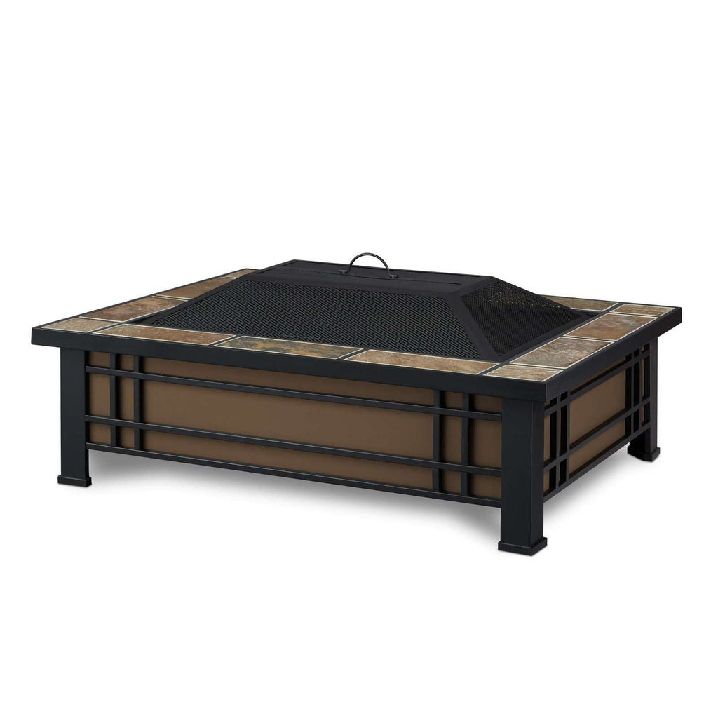 Real Flame Hamilton Wood Burning Fire Pit