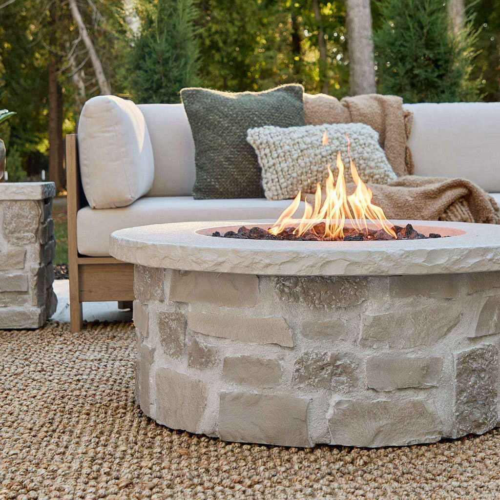 Real Flame Scottsdale 40" Round Propane Fire Pit Table