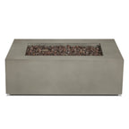 Real Flame Aegean 42" Rectangle Propane or Natural Gas Fire Pit Table