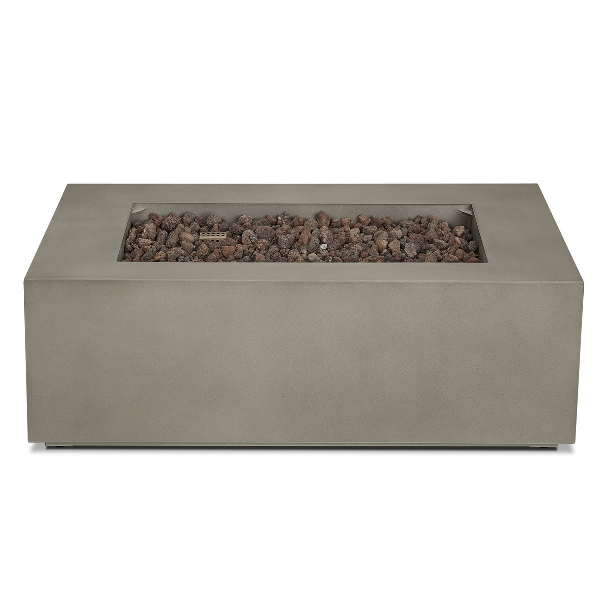 Real Flame Aegean 42" Rectangle Propane or Natural Gas Fire Pit Table