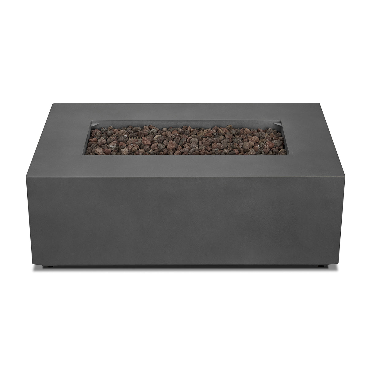 Real Flame Aegean 42" Rectangle Propane or Natural Gas Fire Pit Table