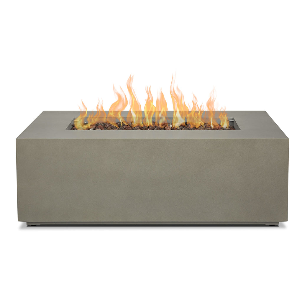 Real Flame Aegean 42" Rectangle Propane or Natural Gas Fire Pit Table