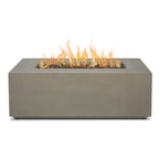 Real Flame Aegean 42" Rectangle Propane or Natural Gas Fire Pit Table