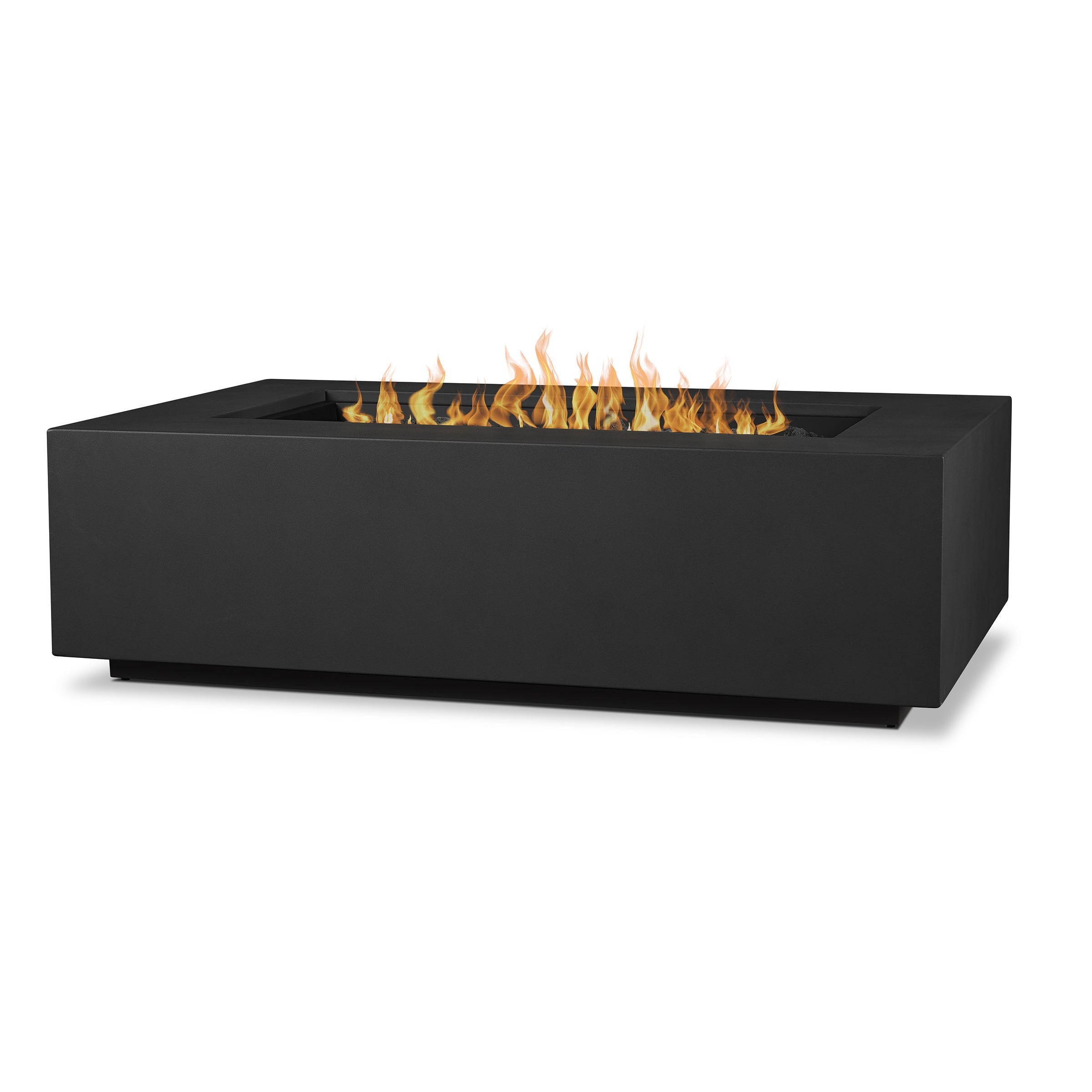 Real Flame Aegean 50" Rectangle Propane or Natural Gas Fire Pit Table