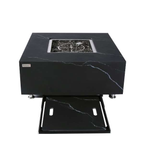 Elementi Plus Sofia Marble Porcelain Fire Table