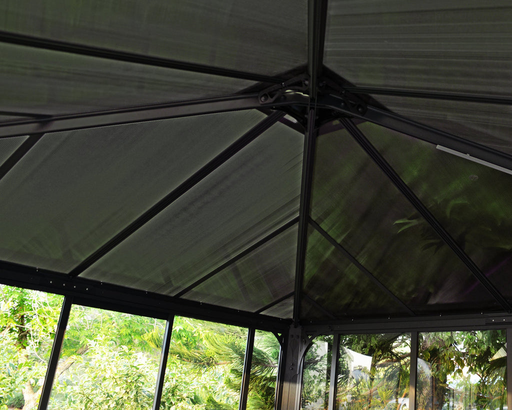 Canopia Ledro Enclosed Gazebo - Gray