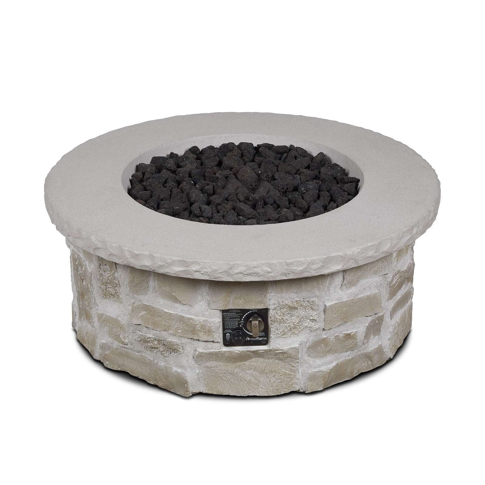 Real Flame Scottsdale 40" Round Propane Fire Pit Table