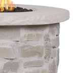 Real Flame Scottsdale 40" Round Propane Fire Pit Table