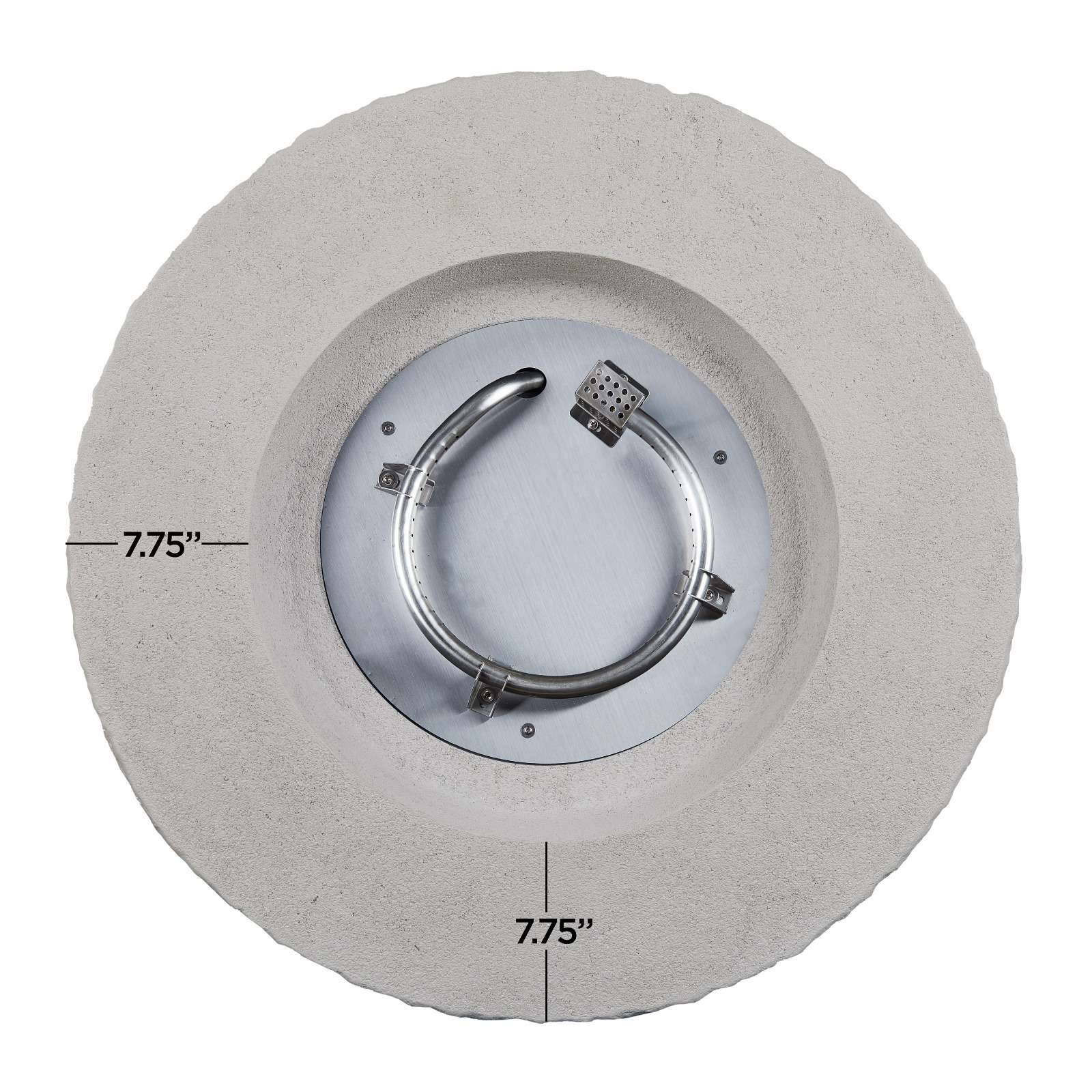 Real Flame Scottsdale 40" Round Propane Fire Pit Table