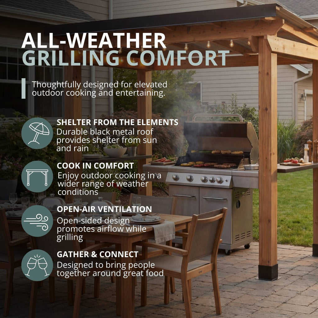 Outdoor Living Today Grill Gazebo | 8x5