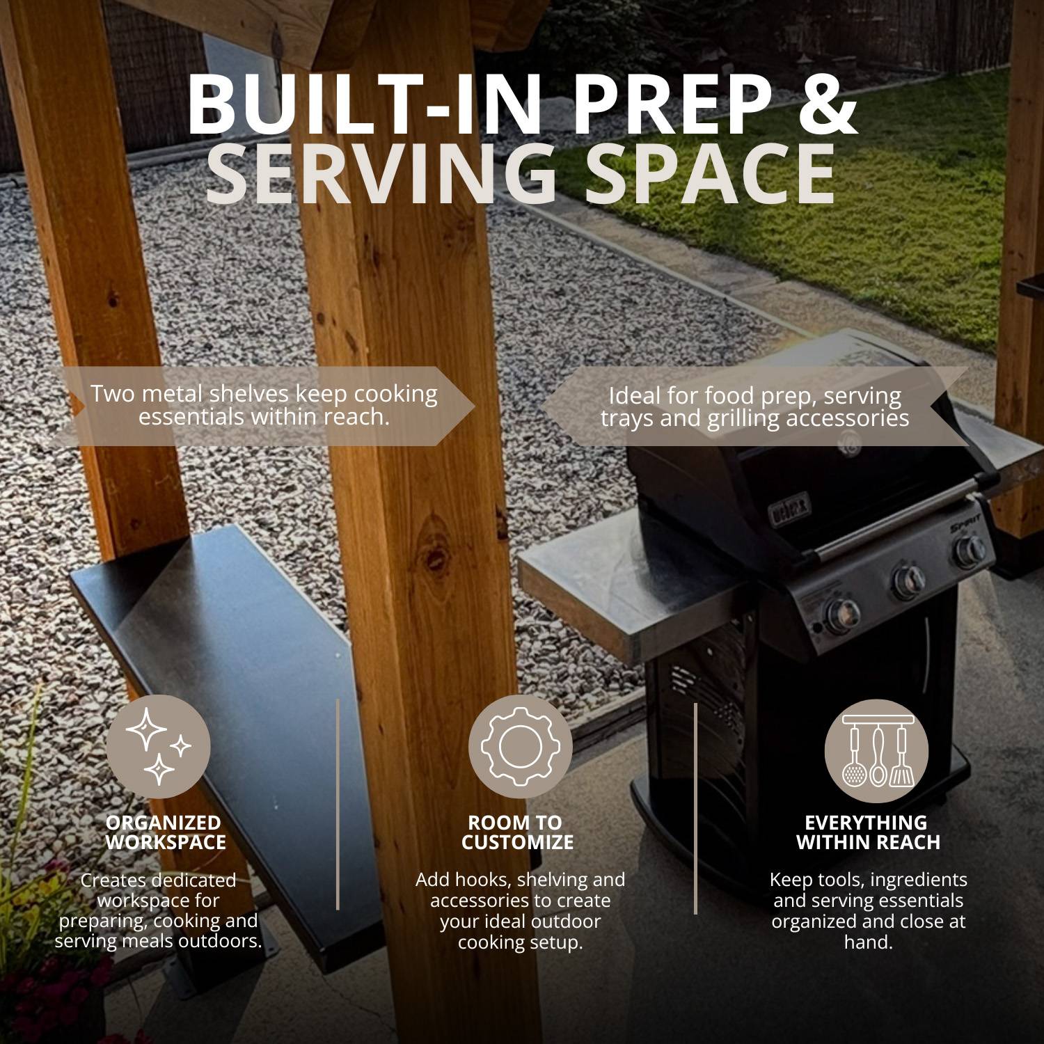 Outdoor Living Today Grill Gazebo | 8x5